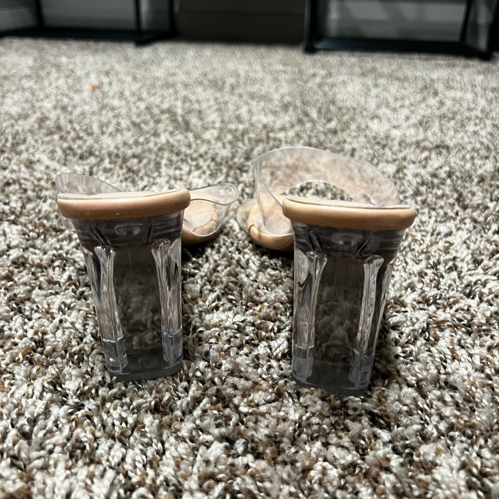 EUR 38 Acrylic Heels